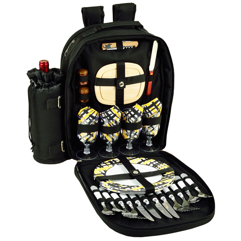 Four Person Picnic Backpack