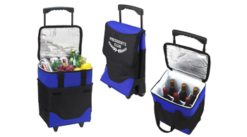 6 Bottle Collapsible Rolling Cooler
