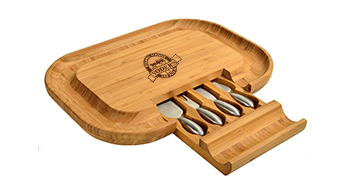 Deluxe Malvern Cheese Board Set 